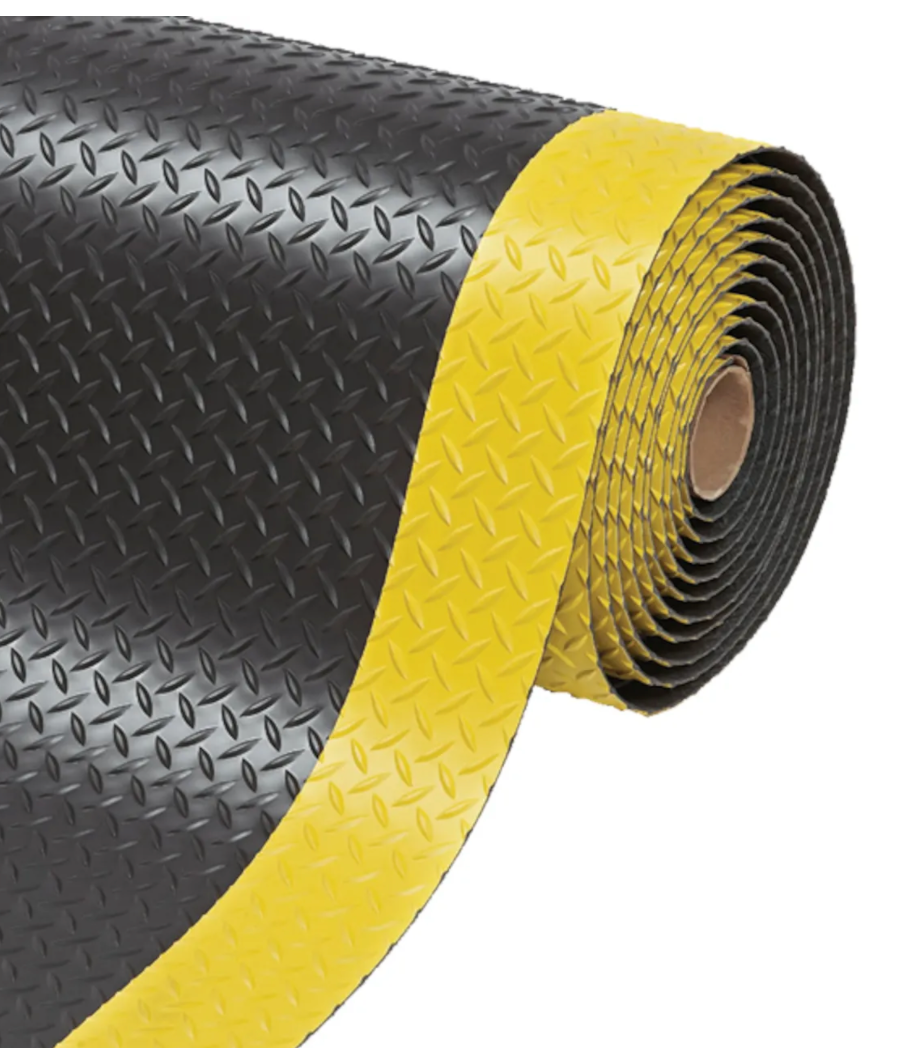 Anti-Ermüdungsmatte Schwarz/Gelb Saddle Trax® 979 Notrax