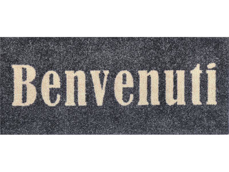 Benvenuti graphite wash + dry Fußmatte