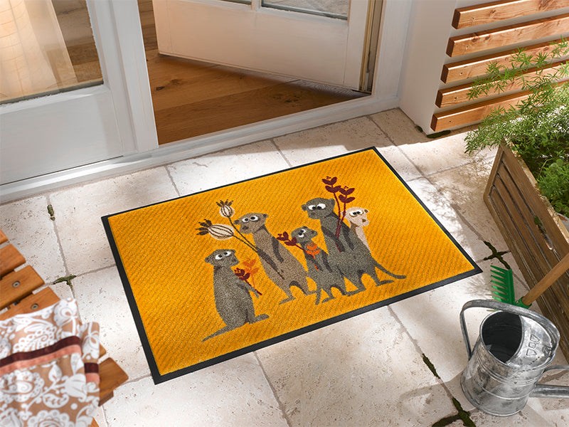 Erdmännchen Pepe, Bo, Paco & Co. wash + dry fußmatte