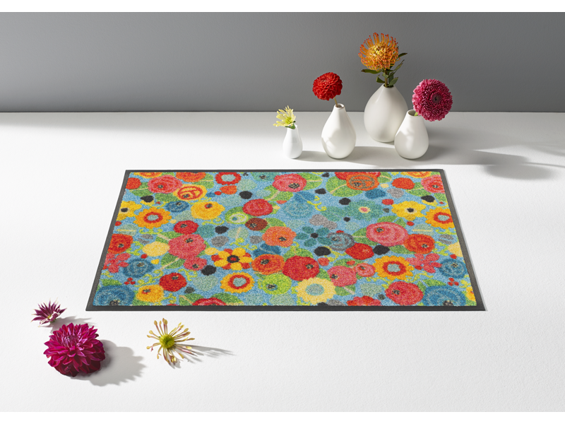 Flower Power wash + dry Fußmatte