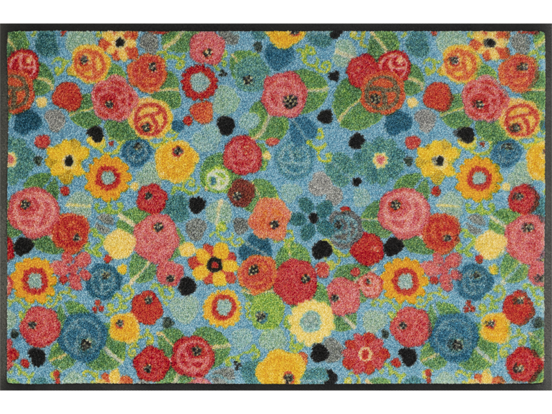 Flower Power wash + dry Fußmatte