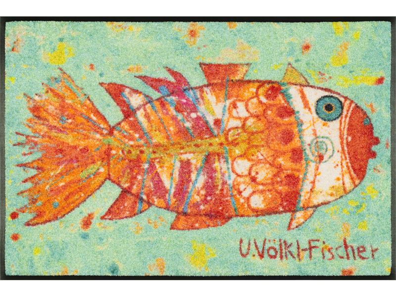 Funky Fish wash + dry Fußmatte