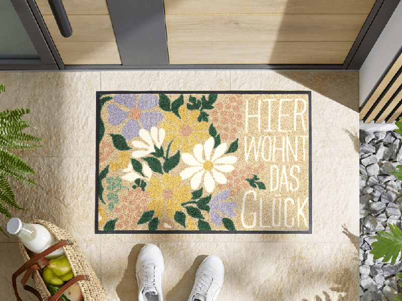 Glücksbouquet wash + dry Fußmatte