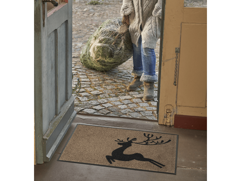 Jumping Deer wash + dry Fußmatte