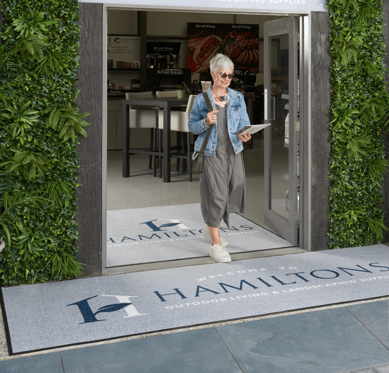 Logo- Schmutzfangmatte