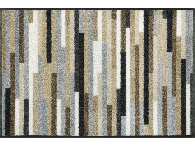 Mikado Stripes nature wash + dry Matte