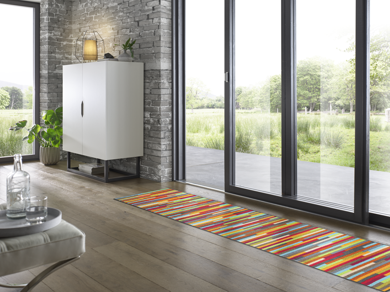 Mikado Stripes wash + dry Matte