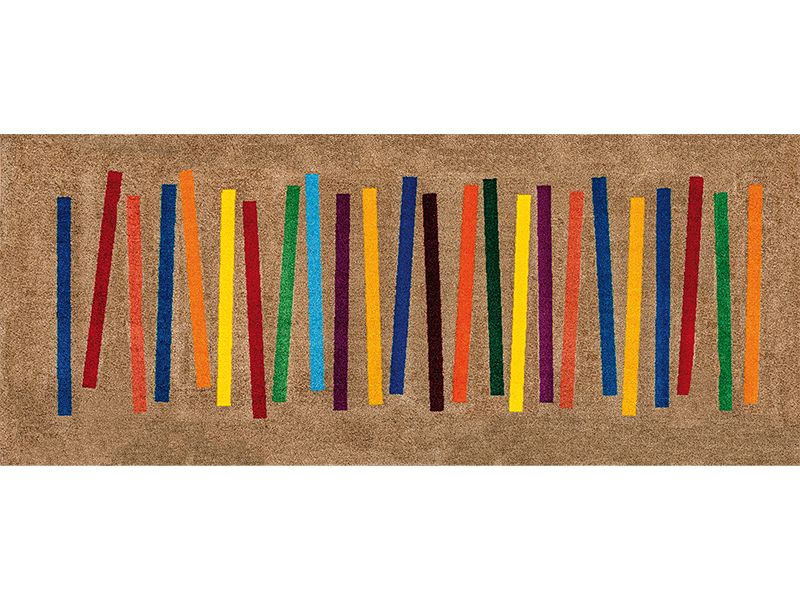 Mixed Stripes wash + dry Matte