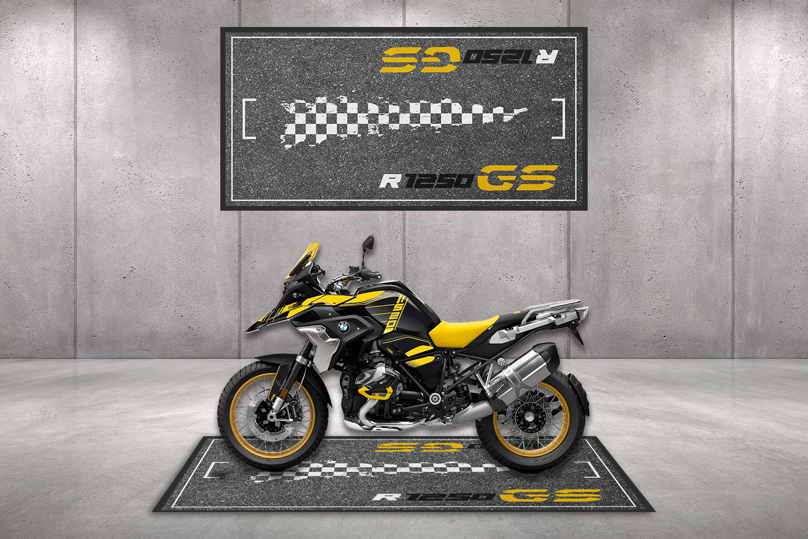 Motorradteppich BMW R 1250 GS