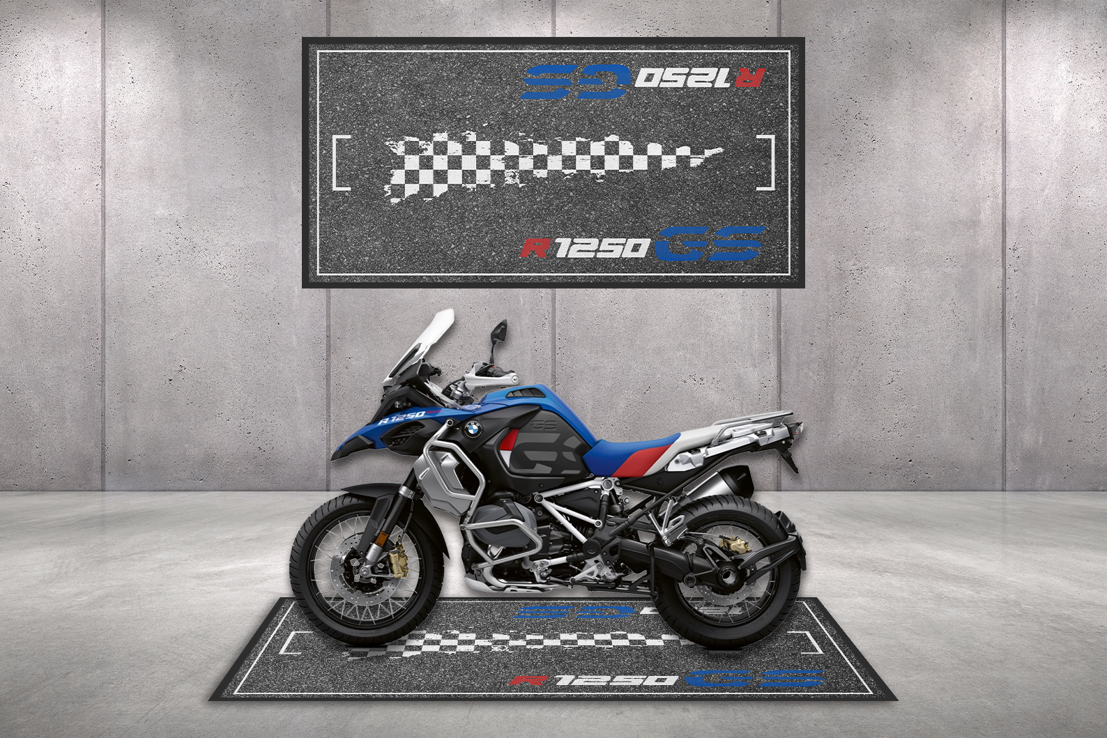 Motorradteppich BMW R 1250 GS Rallye