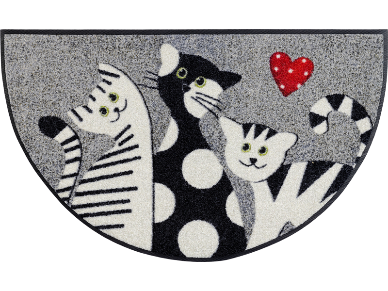 Round Cat Trio wash + dry Fußmatte