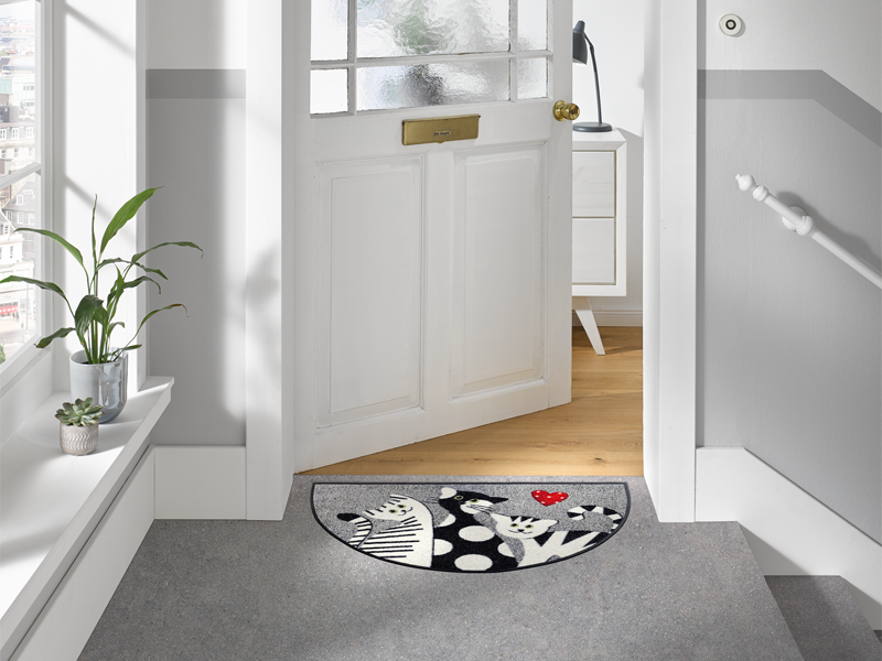 Round Cat Trio wash + dry Fußmatte