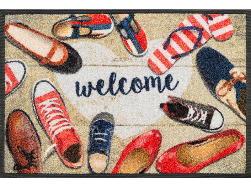 Shoes welcome wash + dry Fußmatte