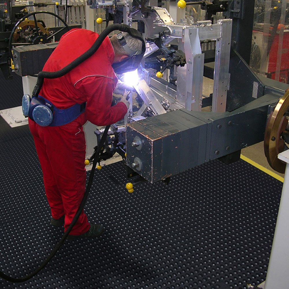 Skywalker HD o-Curve™ Nitrile FR Nitrile FR 445 Notrax modulare Matten Schwarz