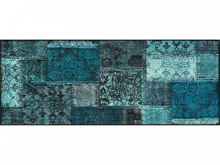 Vintage Patches türkis wash + dry Matte