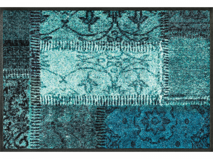 Vintage Patches türkis wash + dry Matte