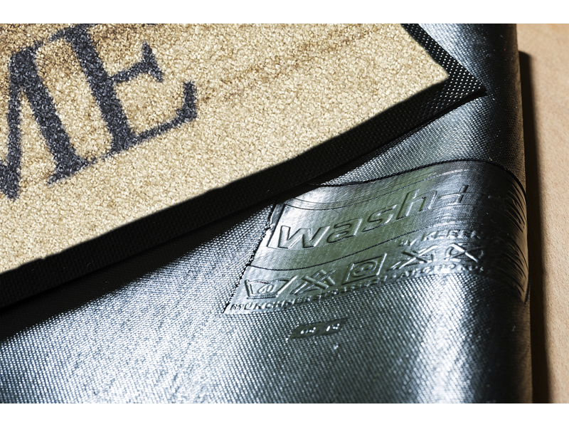 Welcome Home beige wash + dry Fußmatte