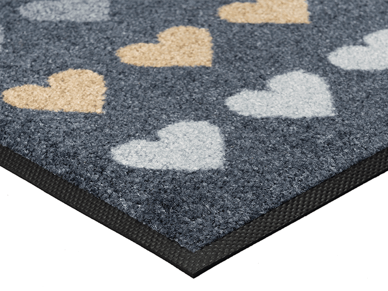 Willkommen Herzen wash + dry Fußmatte