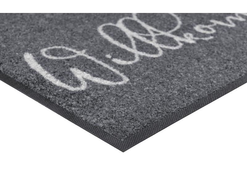 Willkommen Krone wash + dry Fußmatte