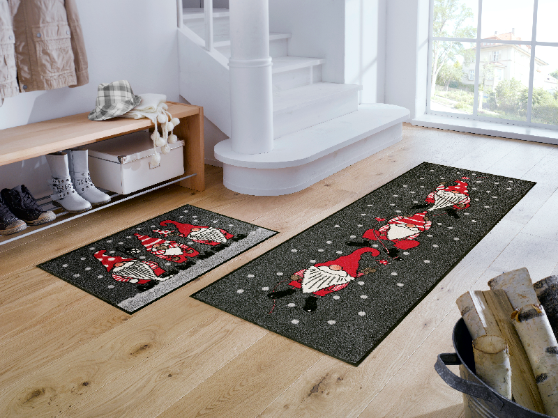 Winterzwerg wash + dry Weihnachtsmatte