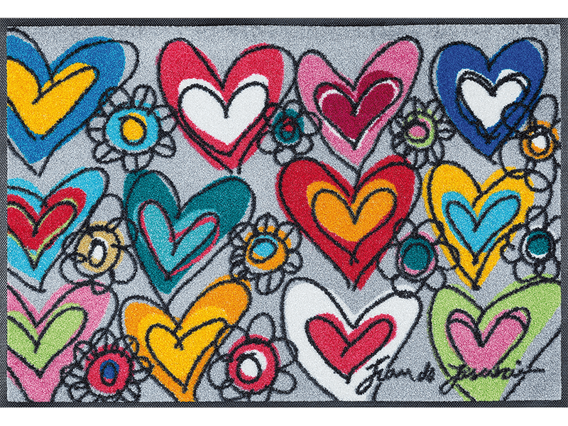 With Love, all things are possible wash + dry Fußmatte