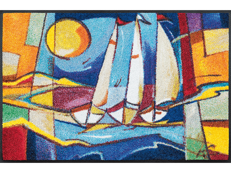 sailing home wash + dry Fußmatte