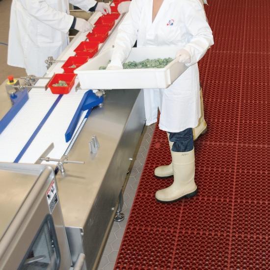 563 RD SANITOP KÜCHENMATTE DELUXE ROT