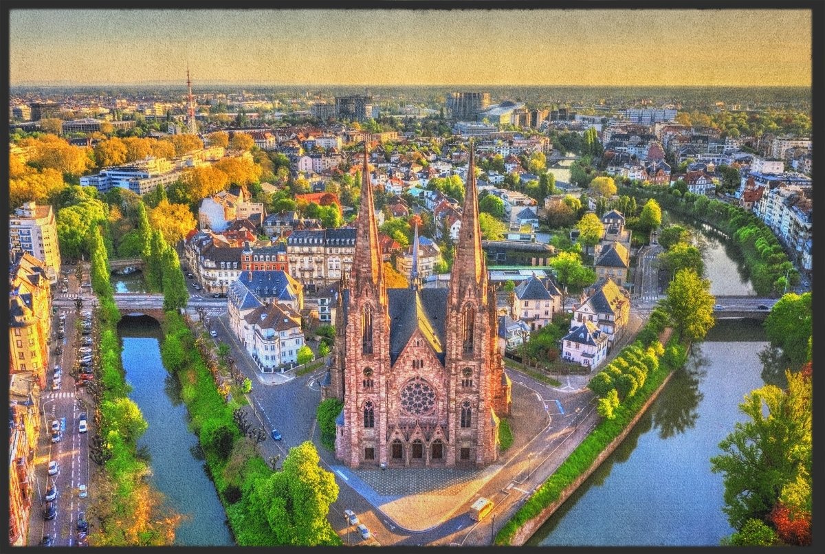 Fussmatte Straßburg 10404