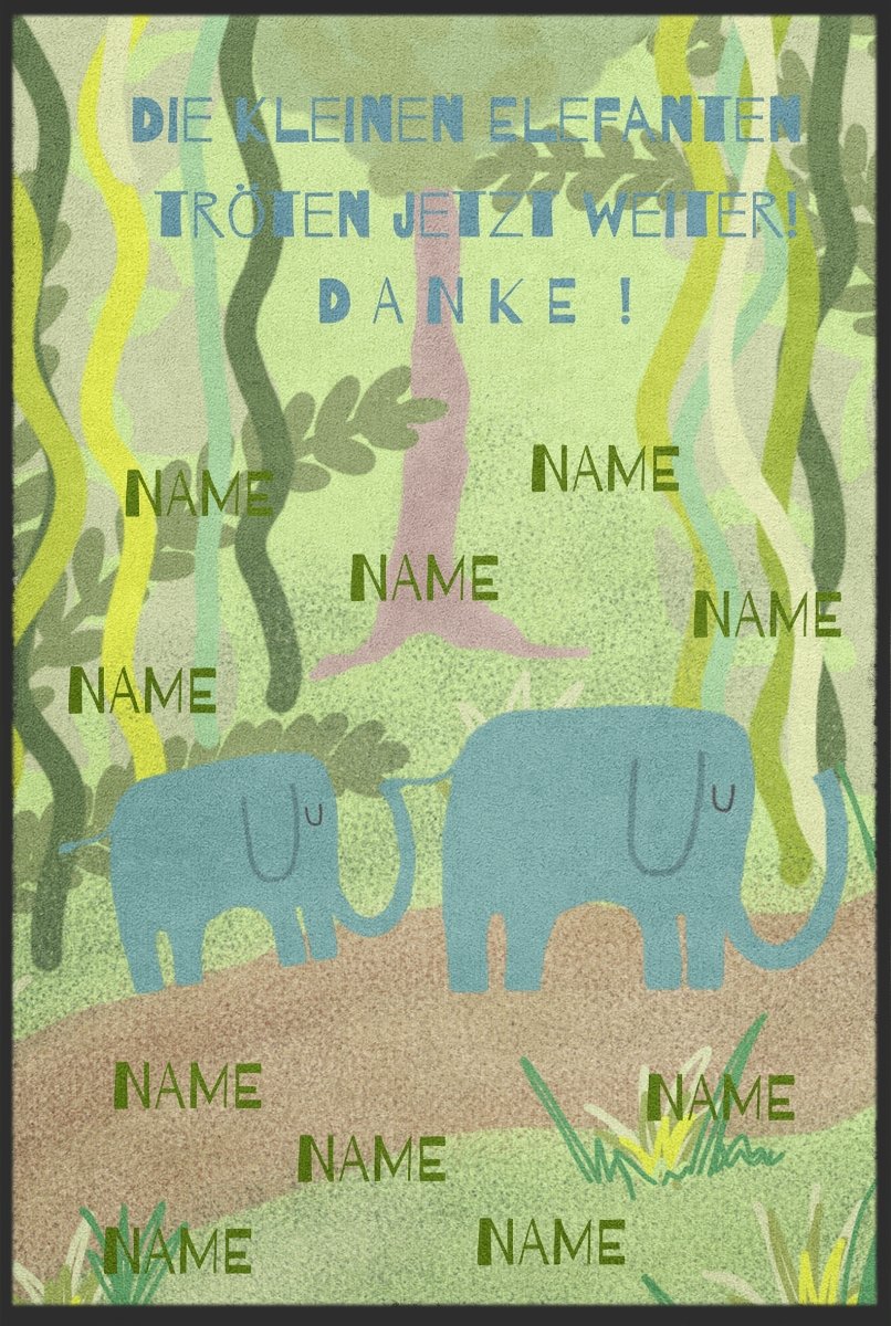 Abschiedsgeschenk Fussmatte 10238