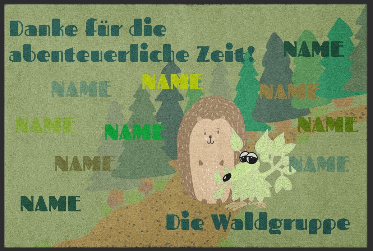 Abschiedsgeschenk Fussmatte 10253