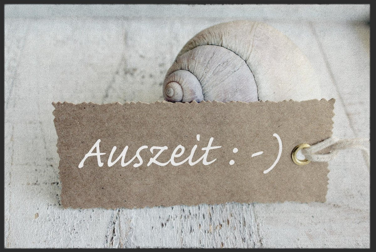 Fussmatte Auszeit 10020
