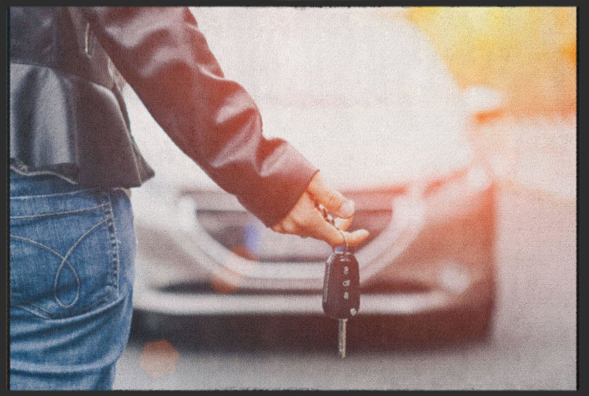 Fussmatte Autohandel 6204