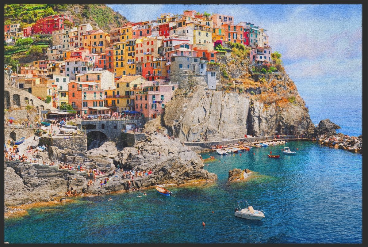 Fussmatte Cinque Terre Italien 10332