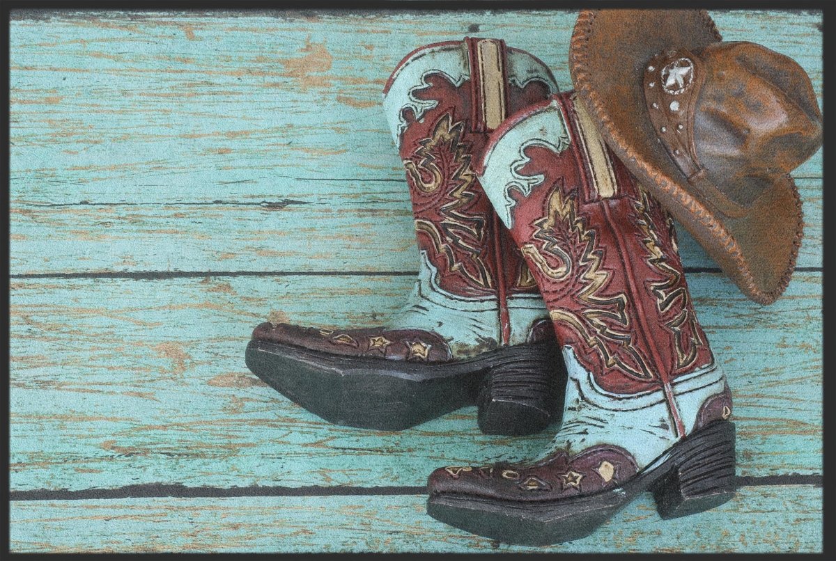 Fussmatte Cowboy 10207