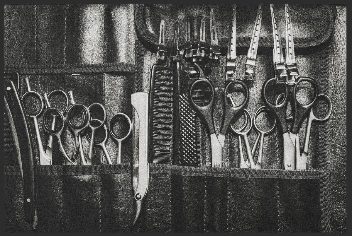 Fussmatte Frisör 10094