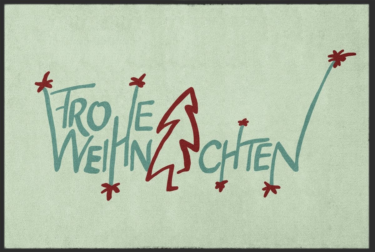Fussmatte Frohe Weihnachten 10351