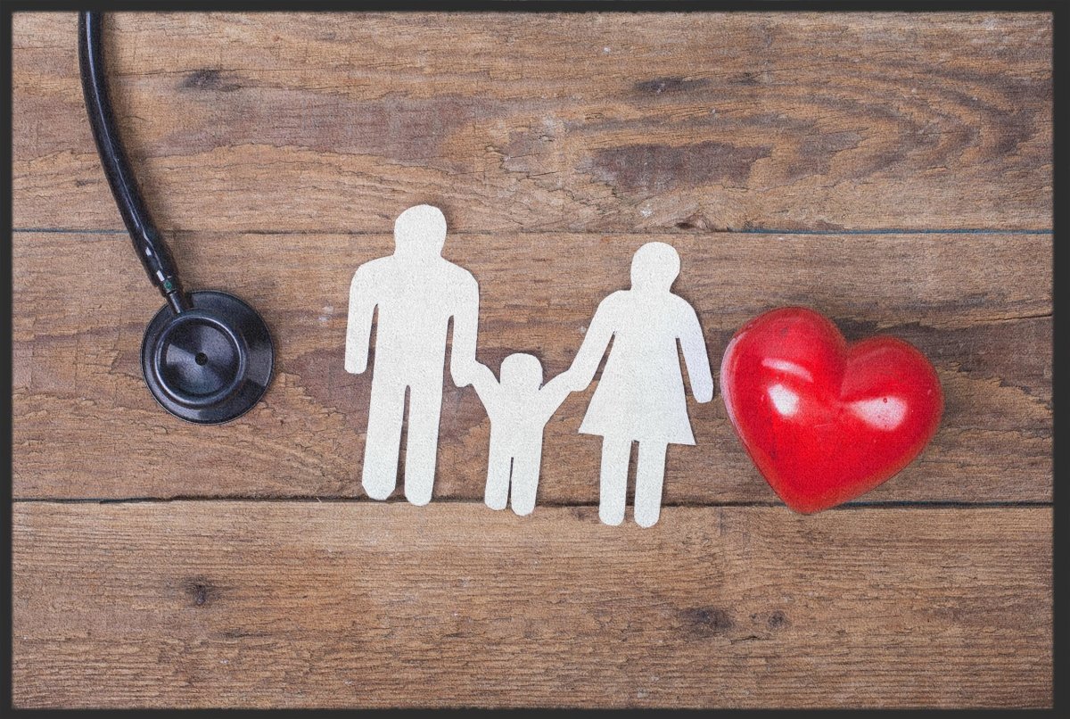 Fussmatte Hausarzt 10094