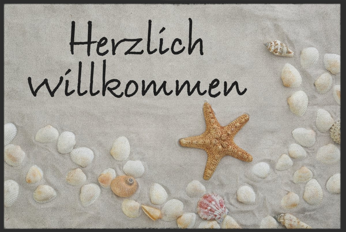 Fussmatte Herzlich Willkommen 10485