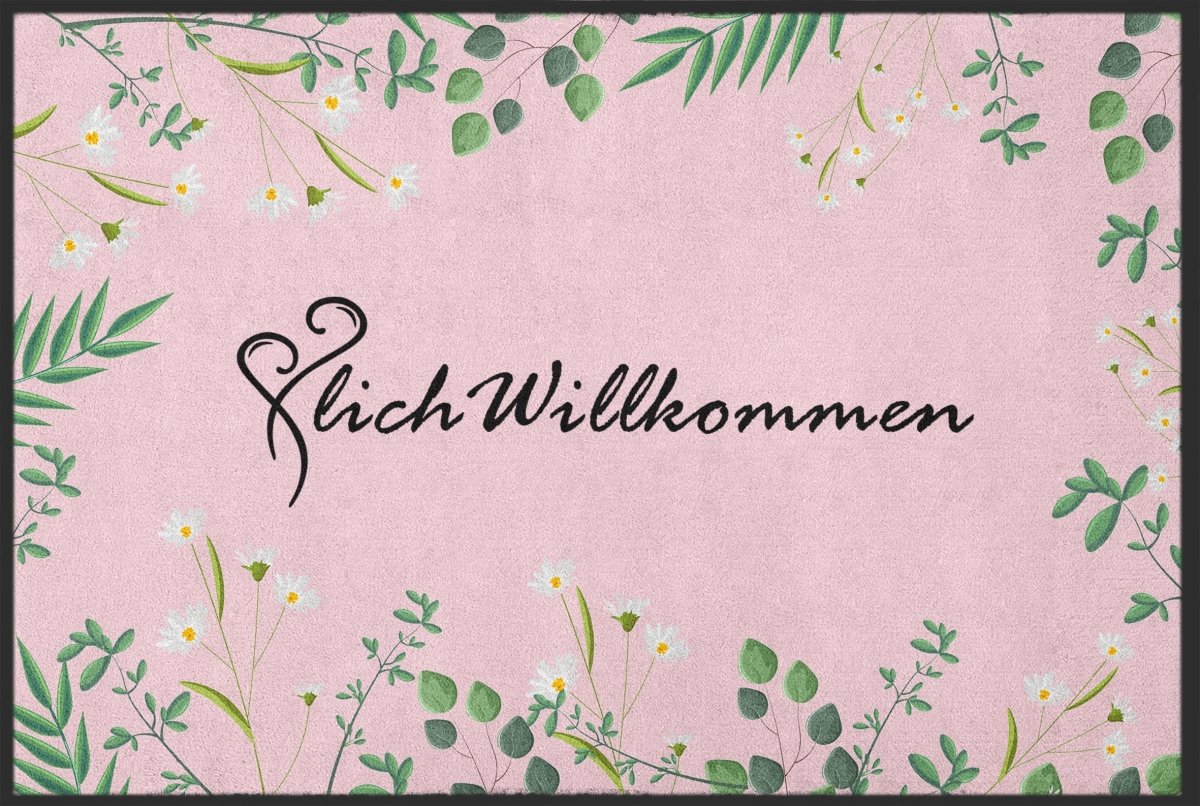 Fussmatte Herzlich Willkommen 10487