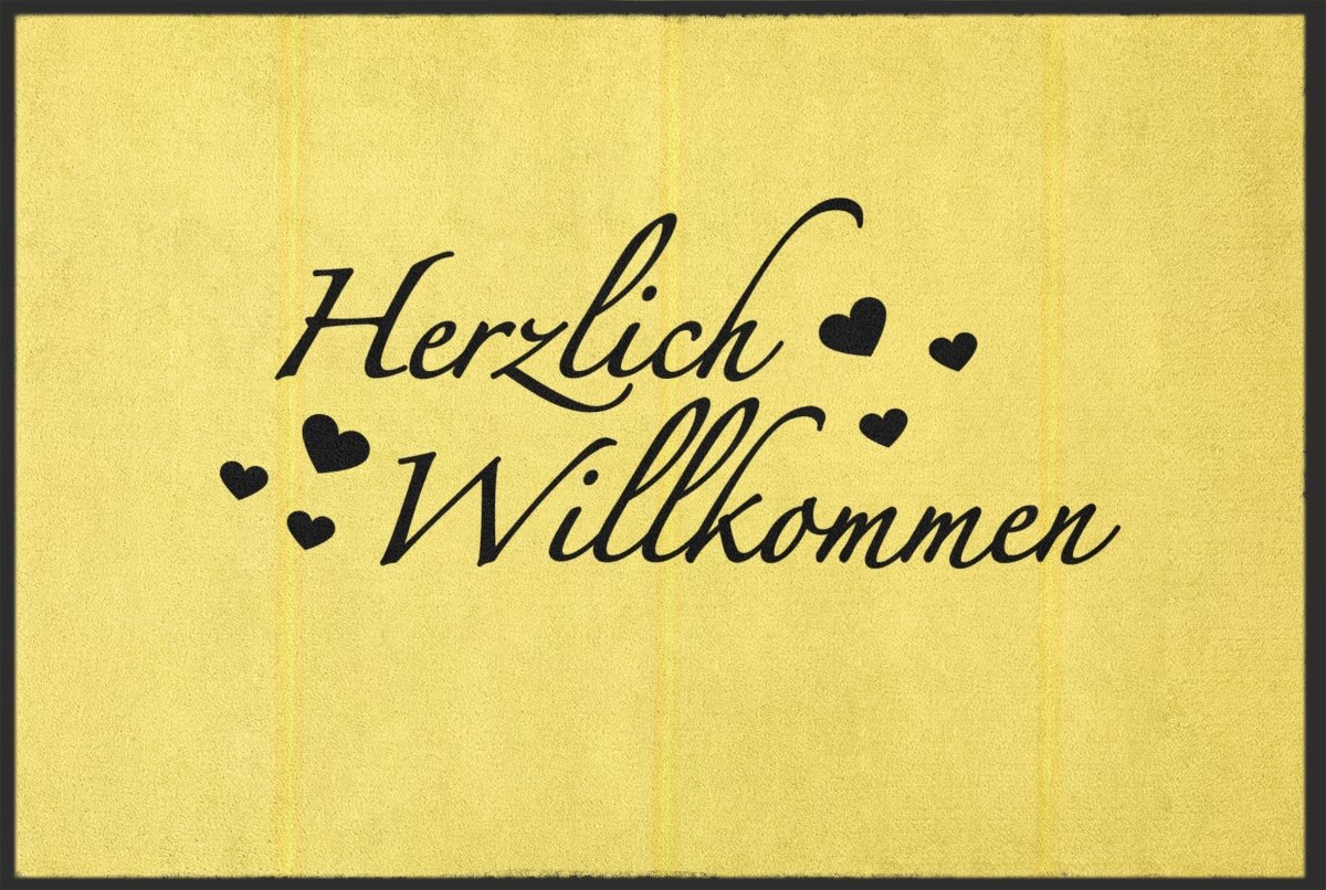 Fussmatte Herzlich Willkommen 10491