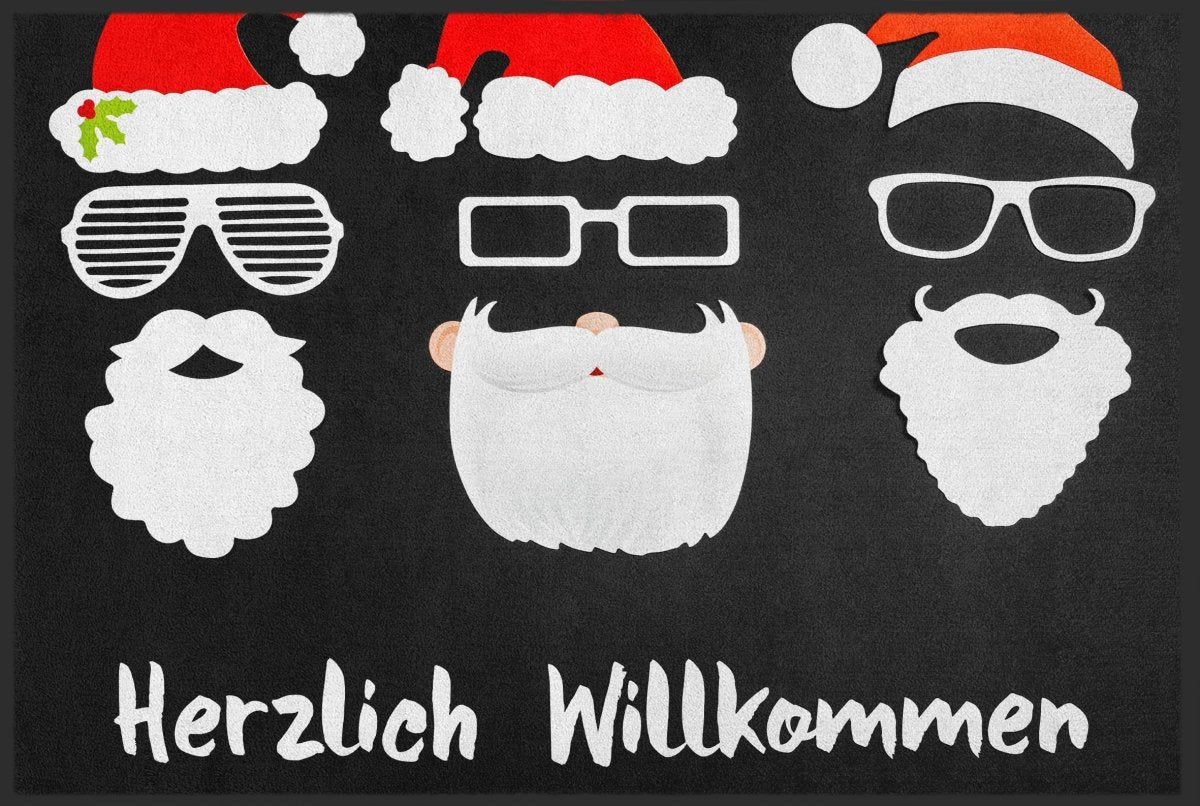 Fussmatte Herzlich Willkommen Weihnachten 10301