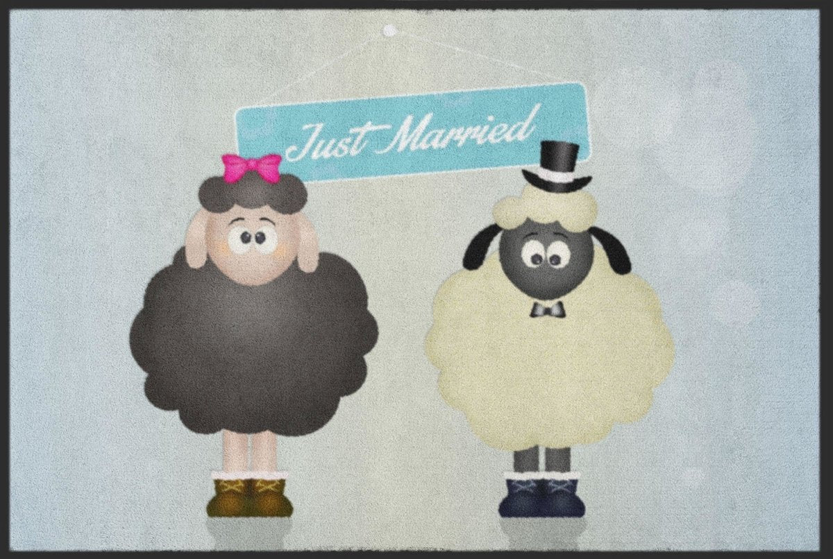 Fussmatte Hochzeit 4173