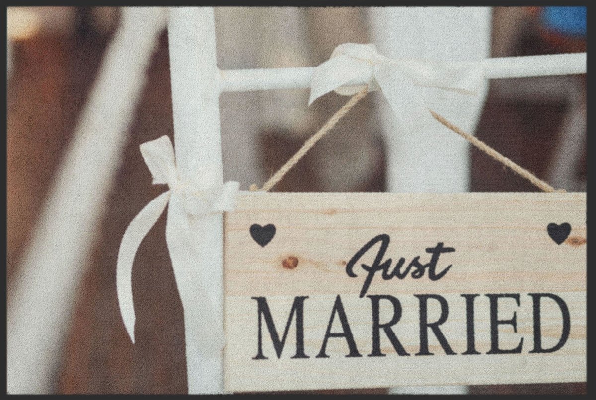 Fussmatte Hochzeit 4263