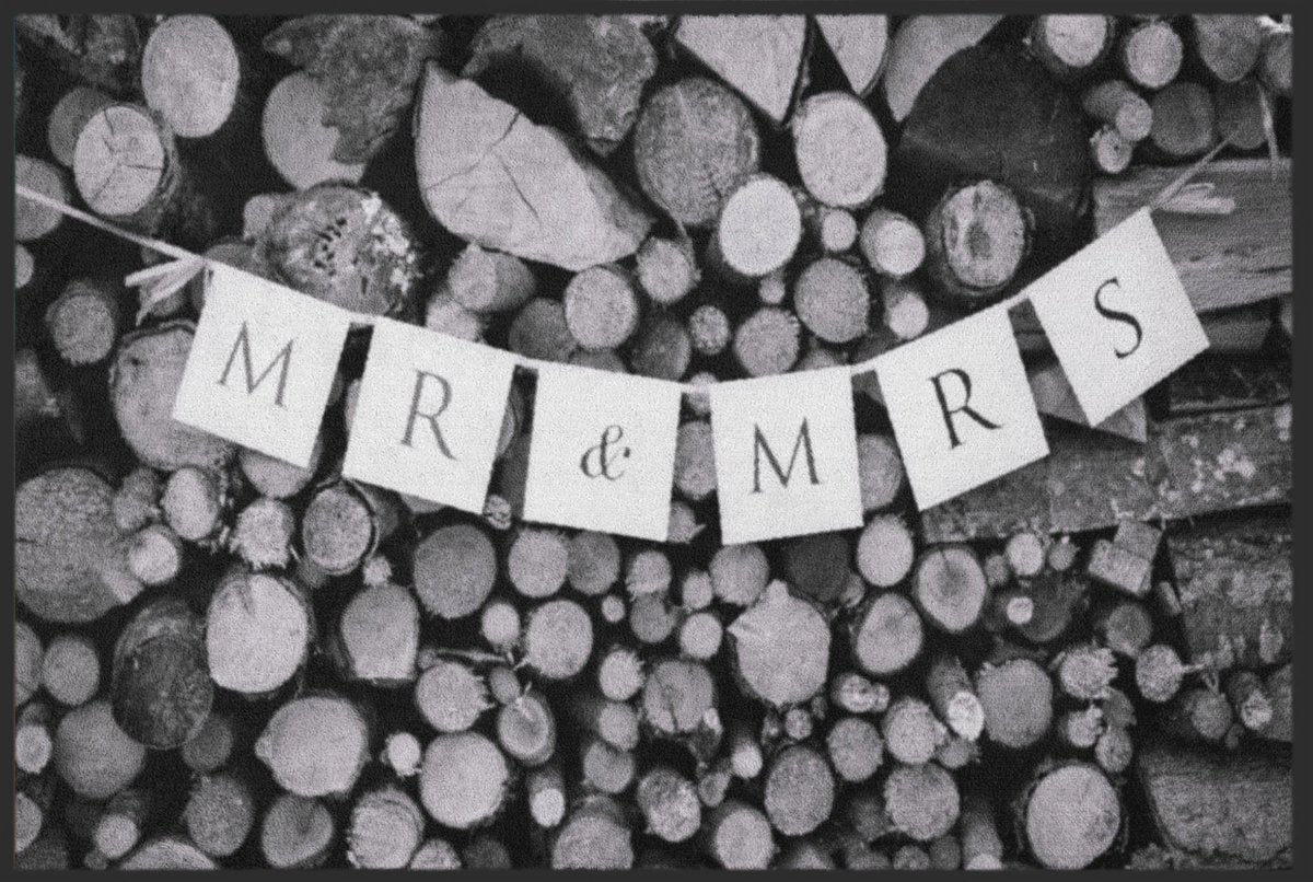 Fussmatte Hochzeit 4305