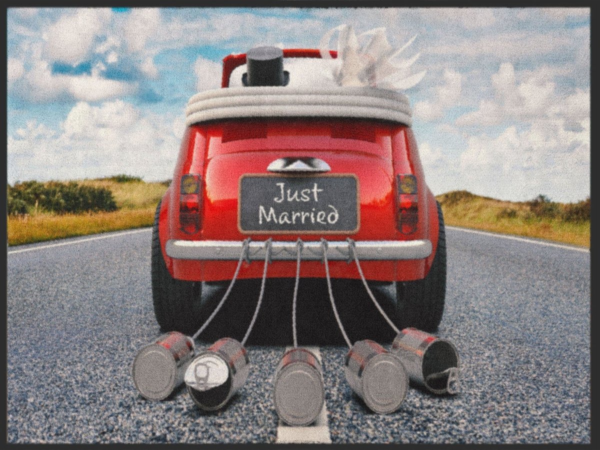 Fussmatte Hochzeit 4983