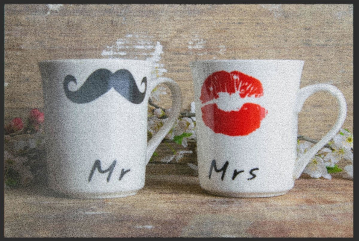 Fussmatte Hochzeit 6199