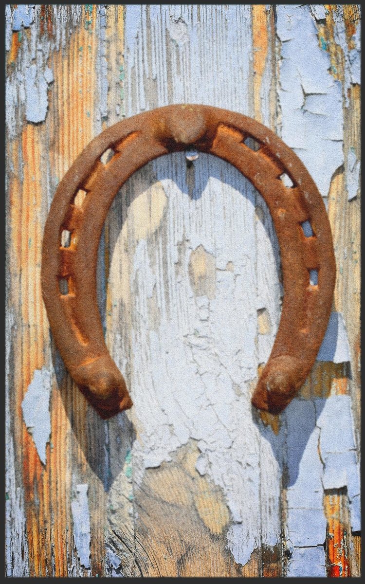 Fussmatte Hufeisen 7154