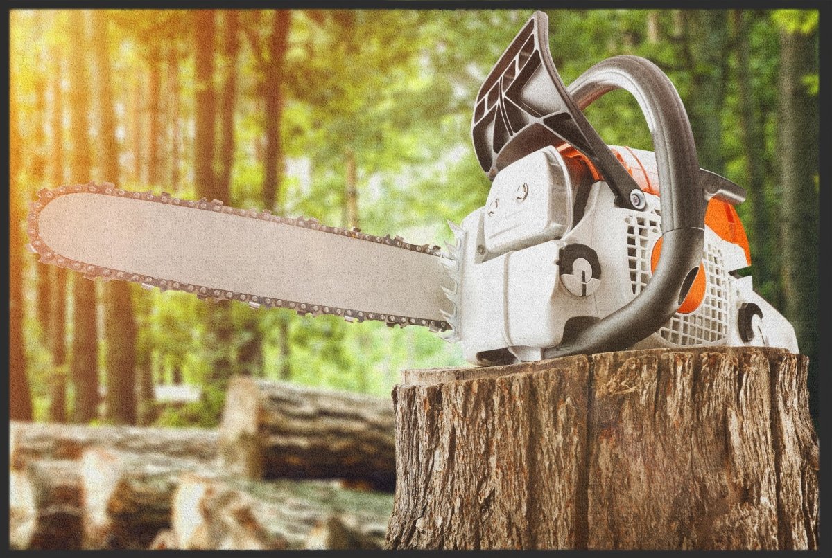 Fussmatte Motorsäge 10146