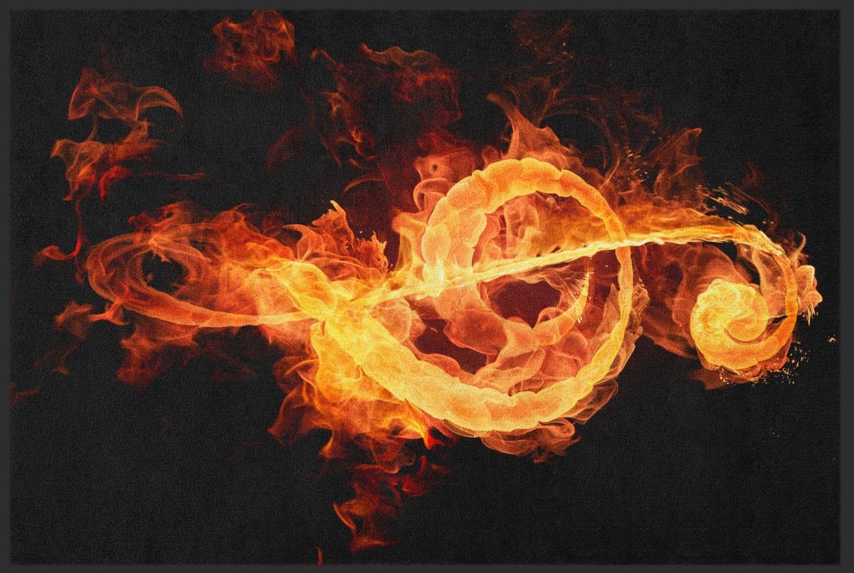 Fussmatte Musik 10004