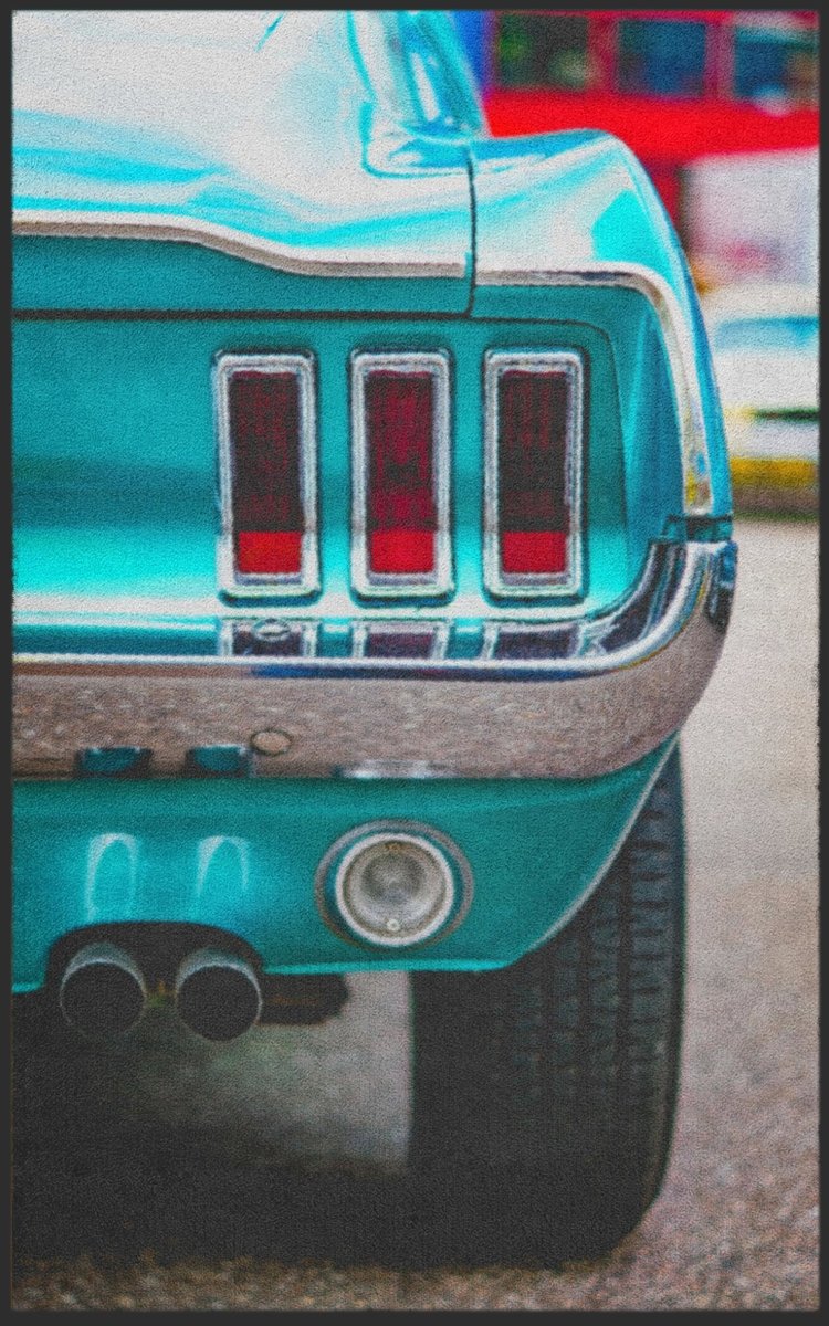 Fussmatte Oldtimer 7579